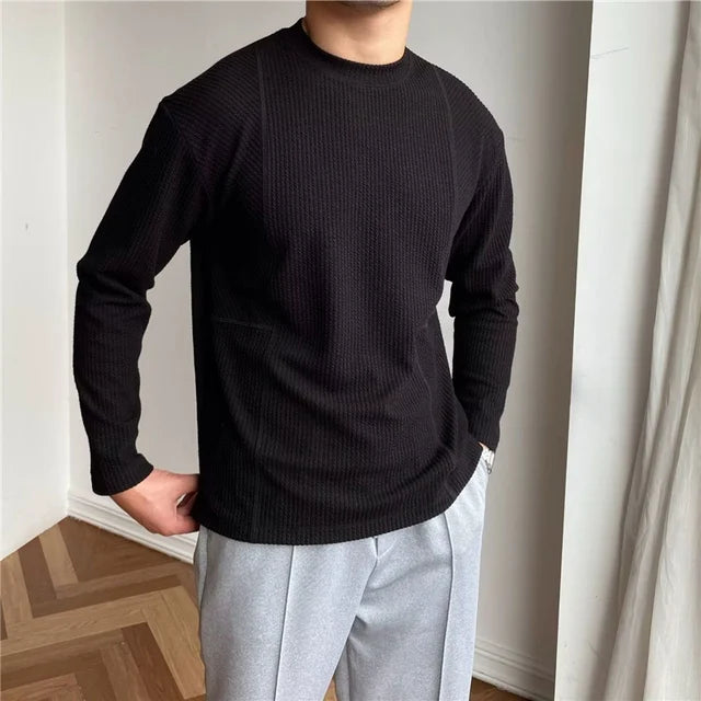 Gaetano Sweater | Casual Korean Style Loose Tee