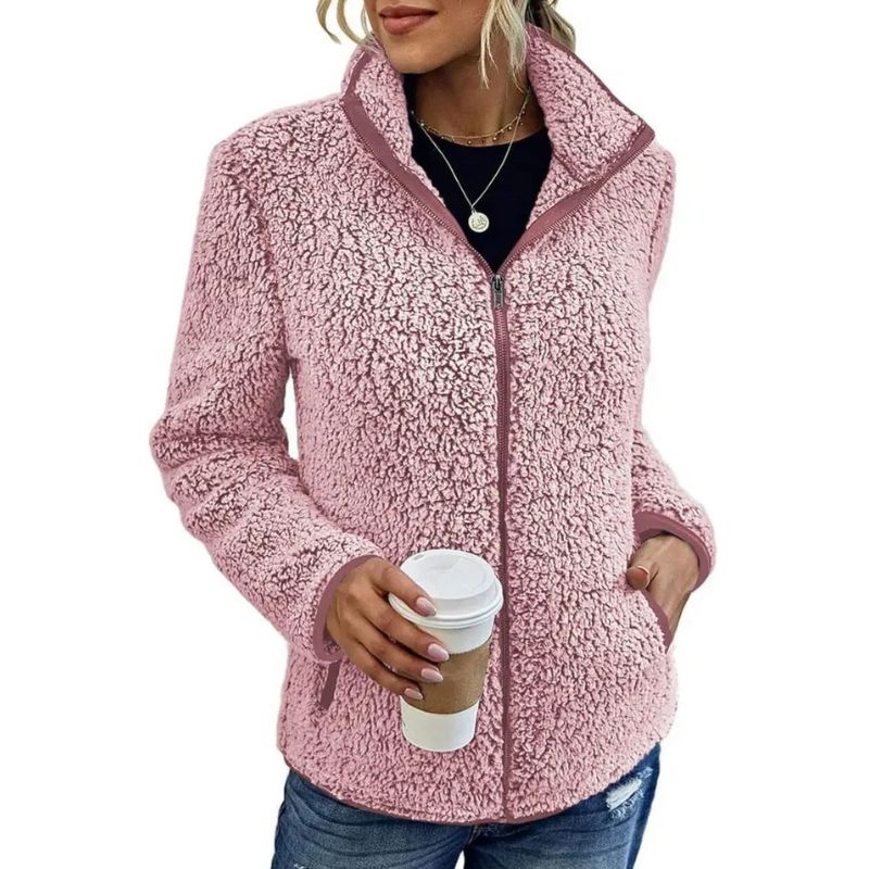 Nilda Jacket | Women's Autumn Fleece Zip-Up Jacket