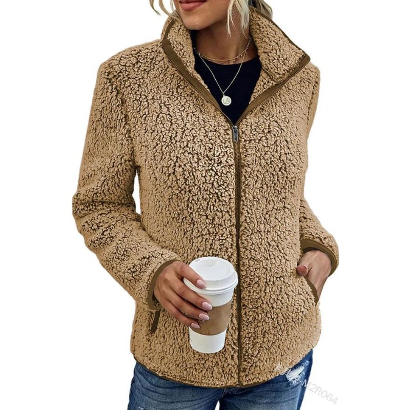 Nilda Jacket | Women's Autumn Fleece Zip-Up Jacket
