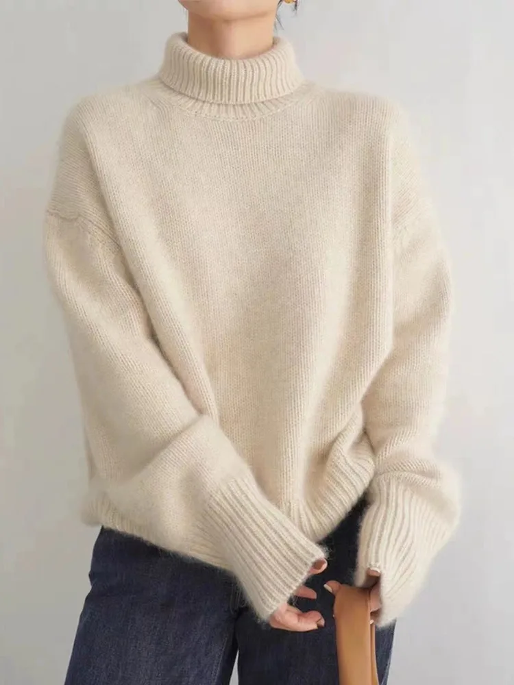 Estella Sweater | Cozy Turtleneck Knit Sweater