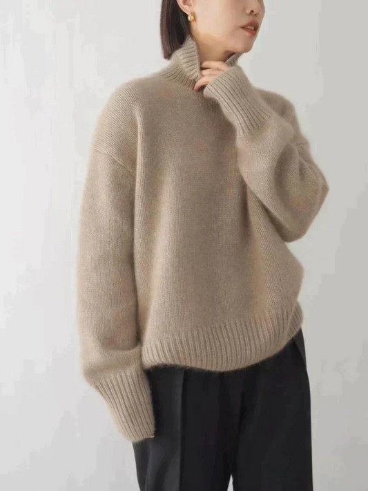 Estella Sweater | Cozy Turtleneck Knit Sweater