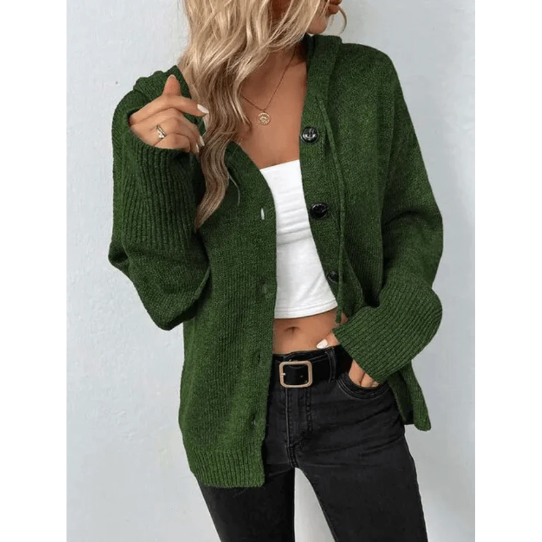 Narelle Cardigan | Women's Autumn Warm Button-Down Cardigan
