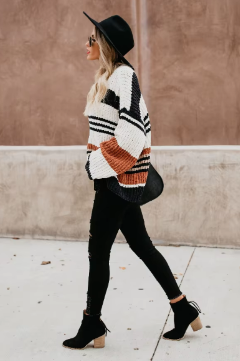 Sacha Jumper | Women’s Winter Striped Knit Jumper