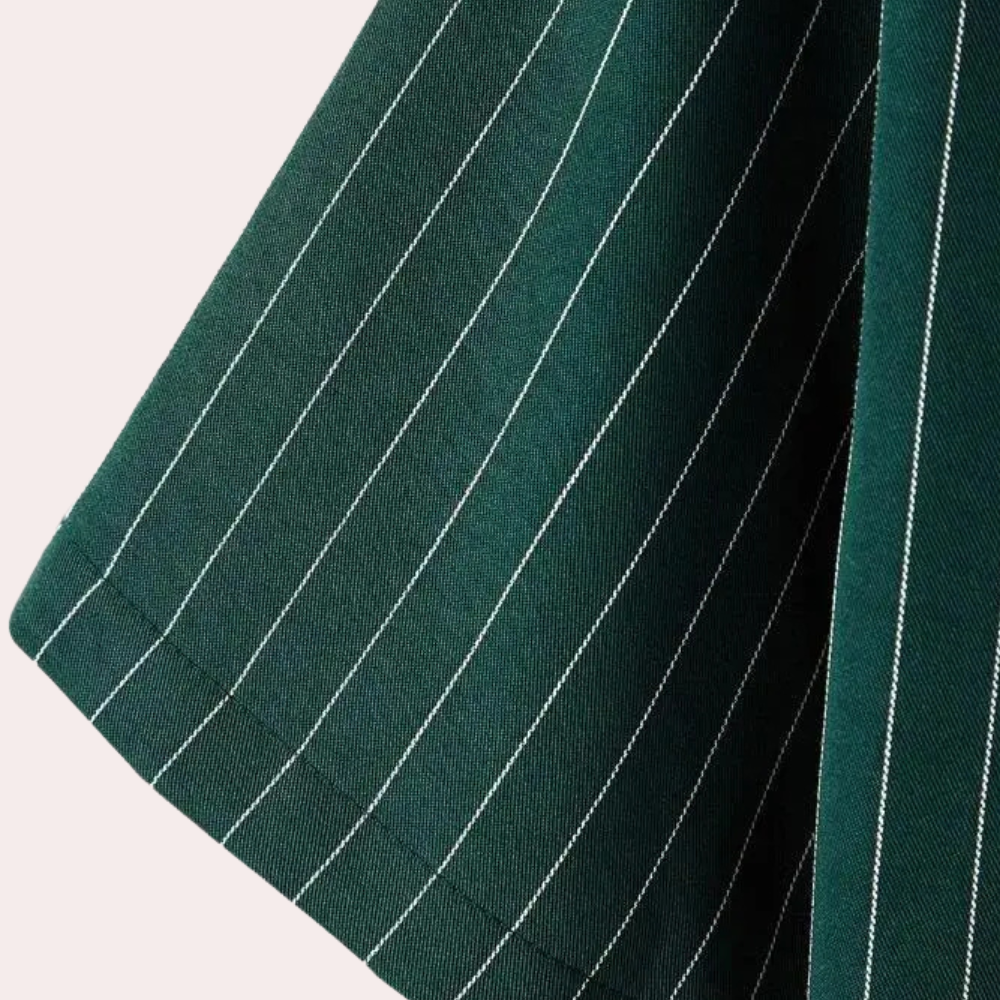 Gideon Shirt | Classic Striped Cotton Men's Shirt