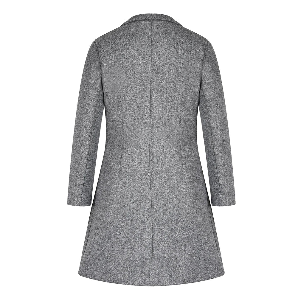 Freeda Coat | Elegant Buttoned Trench Coat