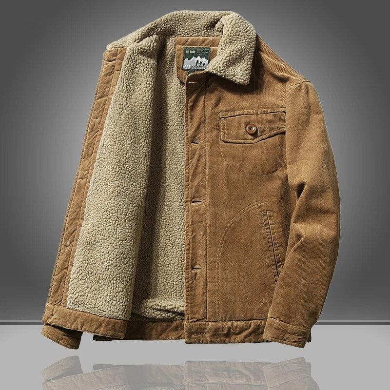 Nolan - Stylish Fall Corduroy Jacket for Men