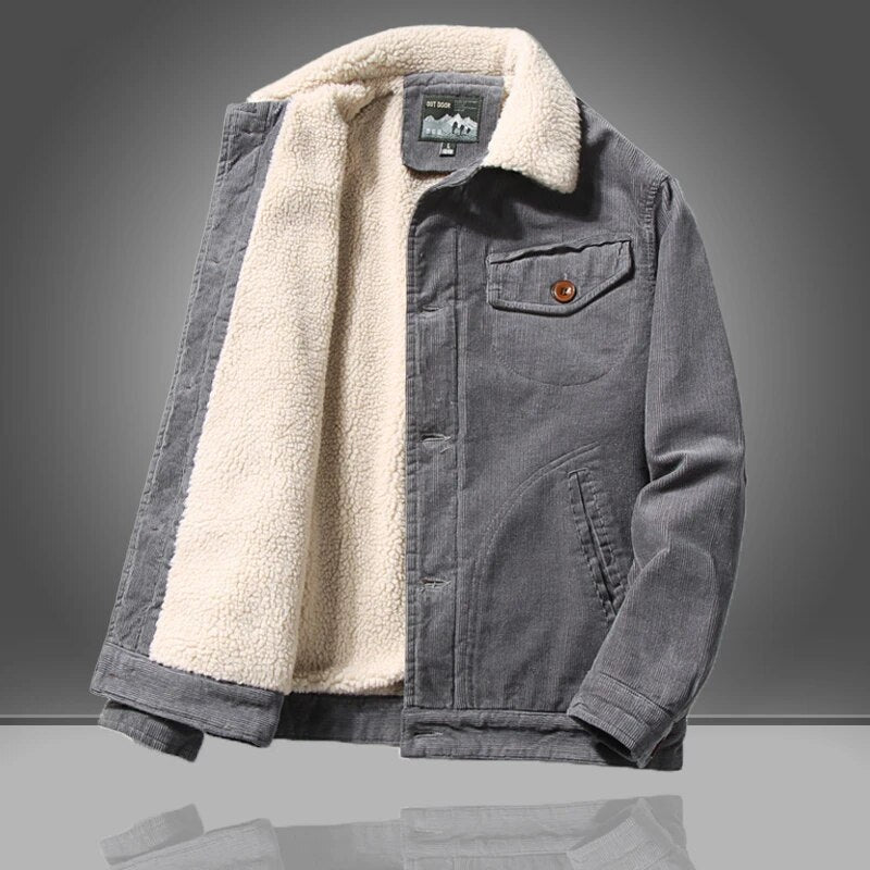 Nolan - Stylish Fall Corduroy Jacket for Men