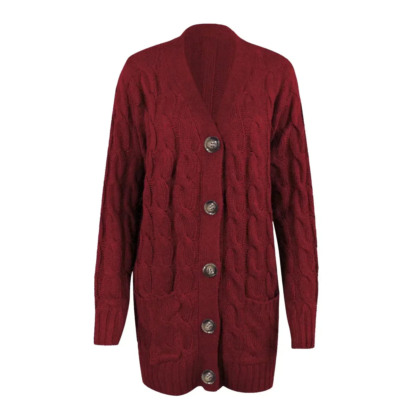 Sally Cardigan | Women’s Autumn Long Knitted Vest