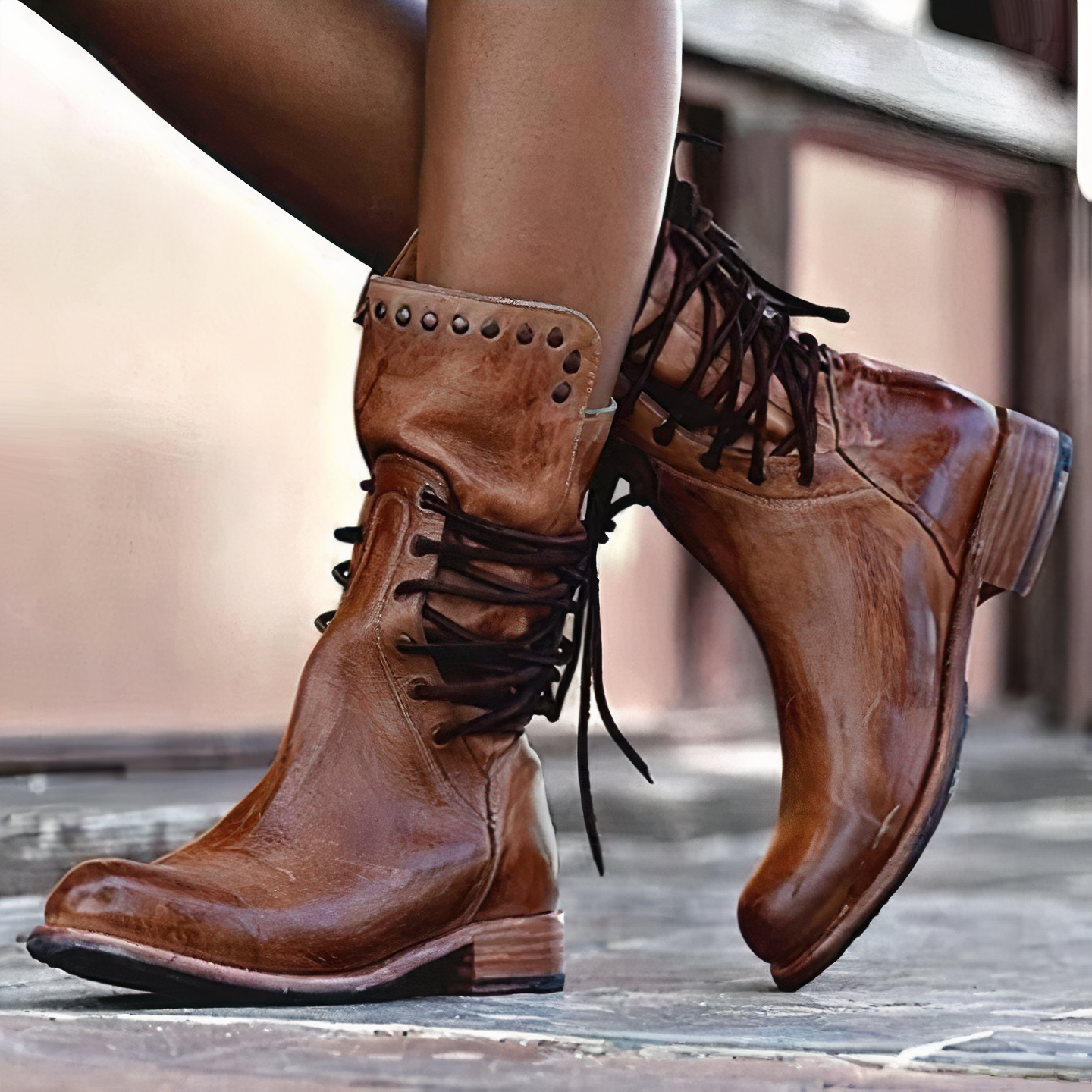 Halle Boots | Elegant Long Leather Boots for Women