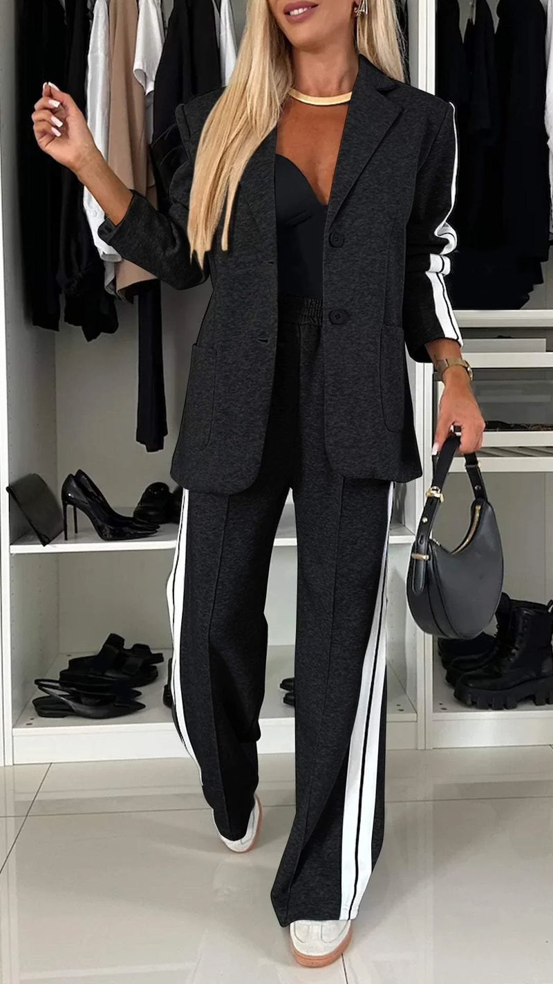 Wynter Set | Striped Two-Piece Outfit