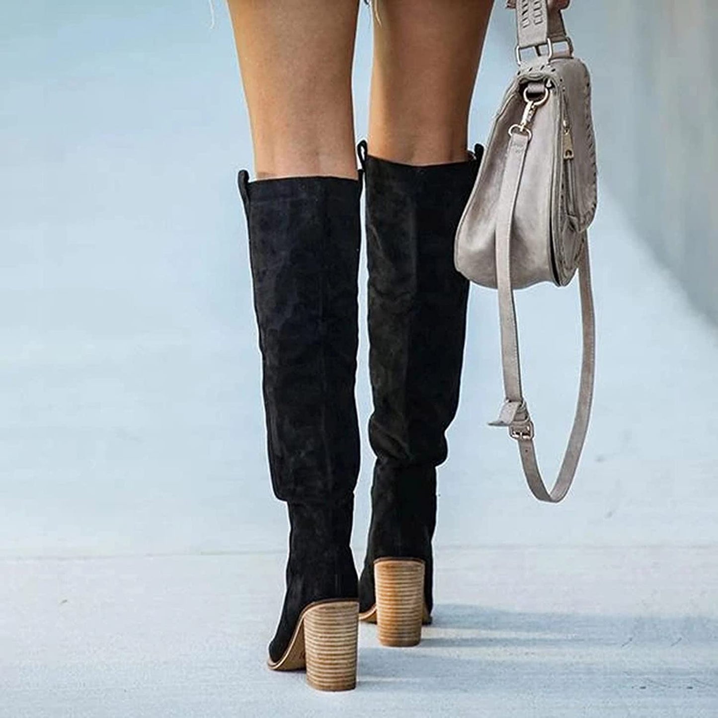 Ocean Boots | Stylish Over-The-Knee Suede Boots