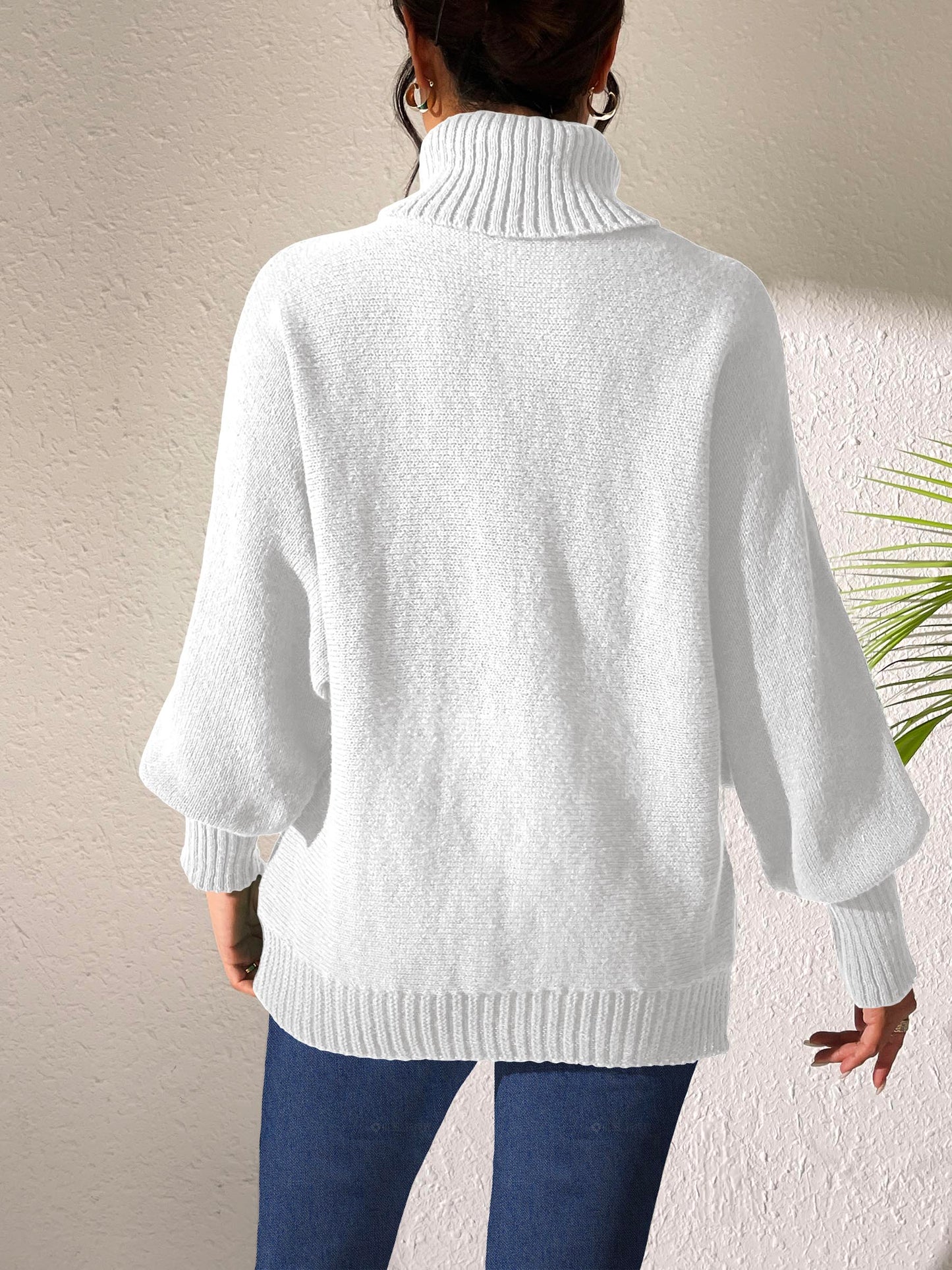 Feyre Sweater | Cozy Turtleneck Long Sleeve Sweater