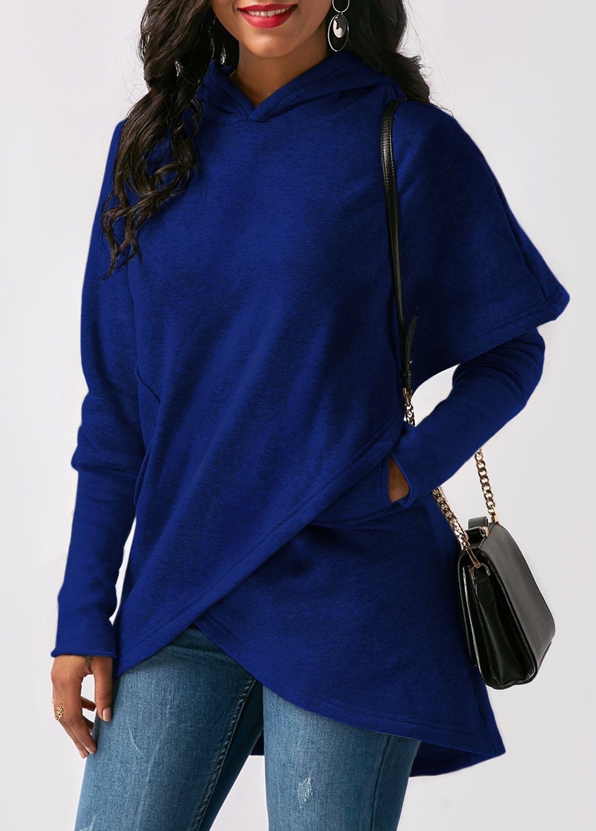 Sabine Hoodie | Women’s Autumn Trendy Asymmetric Hoodie