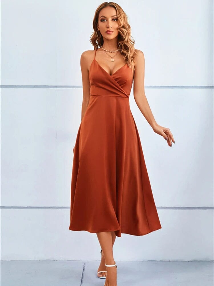 Kendal Dress | Women's Strapless Silk Maxi Dress