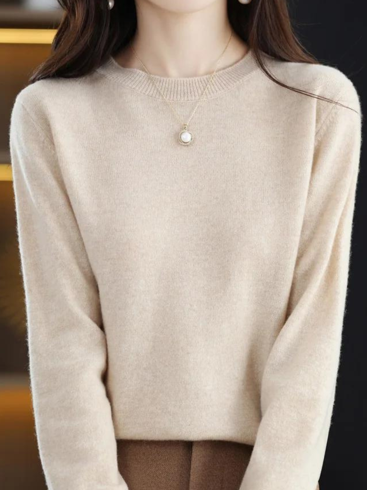 Indy Sweater | Stylish Soft Long-Sleeve Knit Sweater