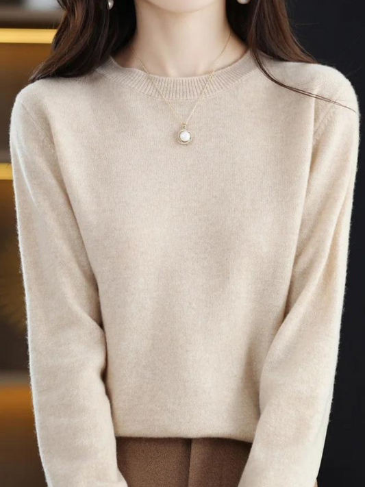 Indy Sweater | Stylish Soft Long-Sleeve Knit Sweater