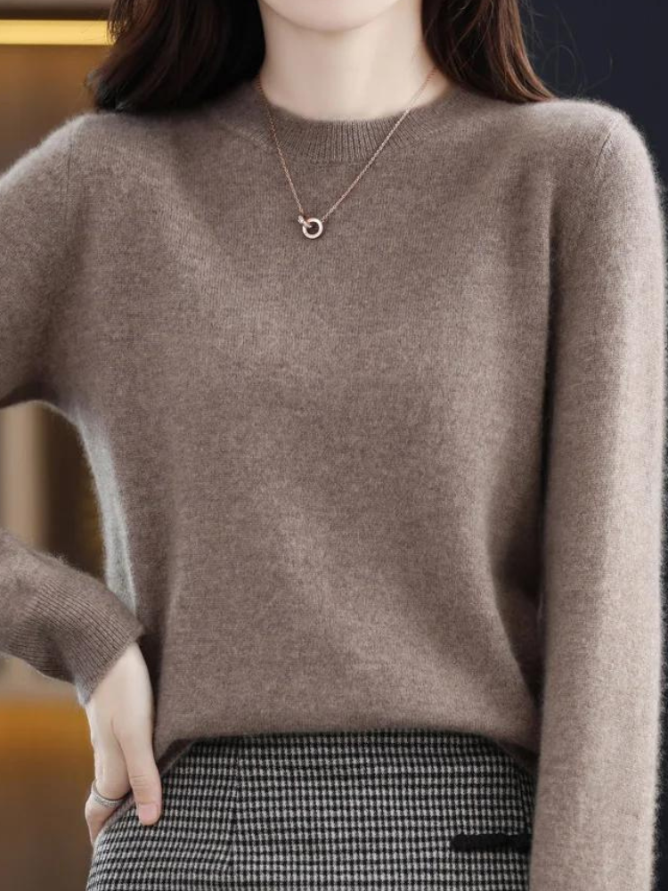 Indy Sweater | Stylish Soft Long-Sleeve Knit Sweater