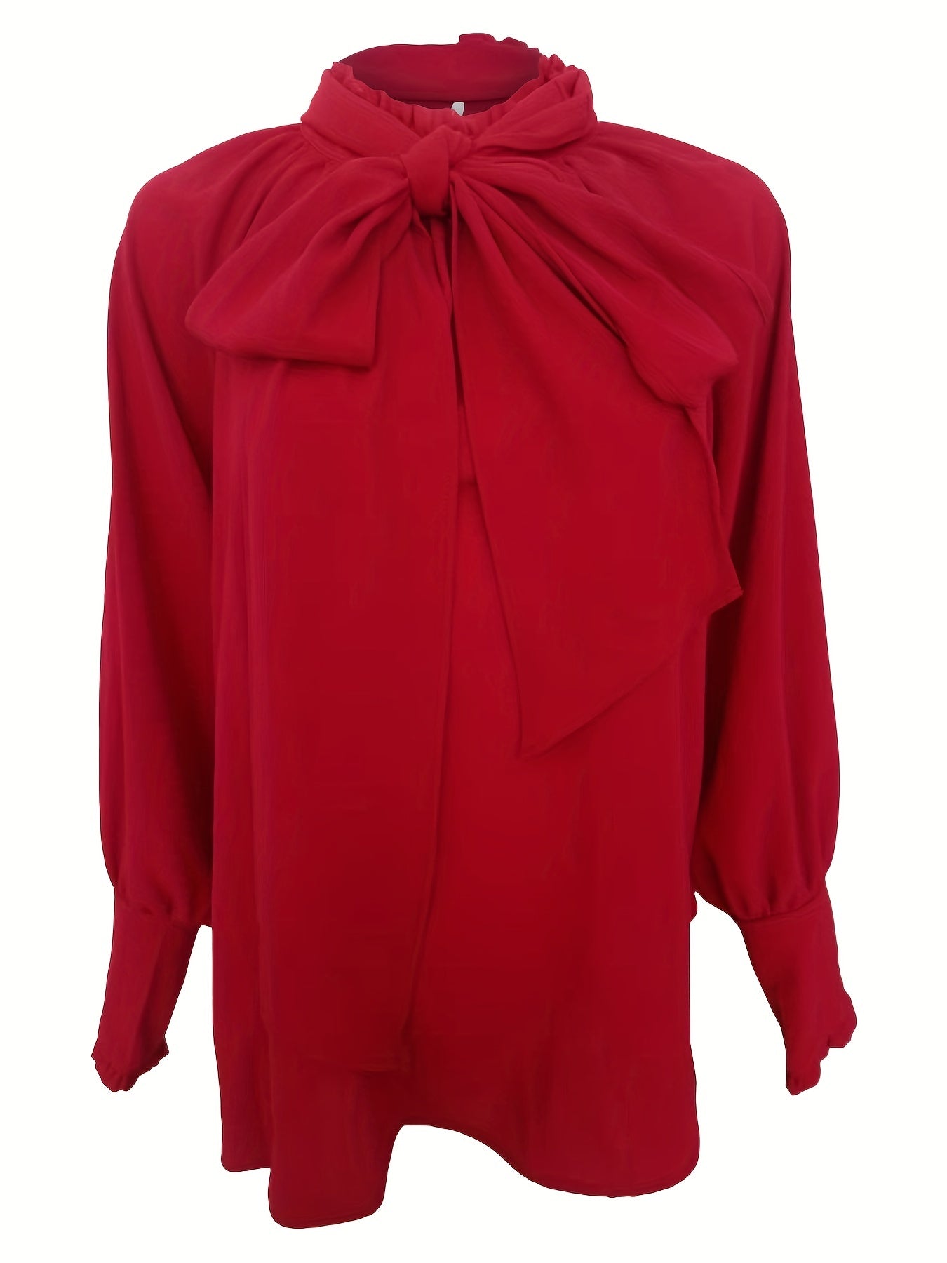 Jude Blouse | Elegant Ruffle Tie-Neck Blouse