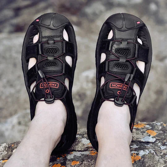 Alfredo Sandals | Men’s Adjustable Cushioned Sandals with Slip-Resistant Sole