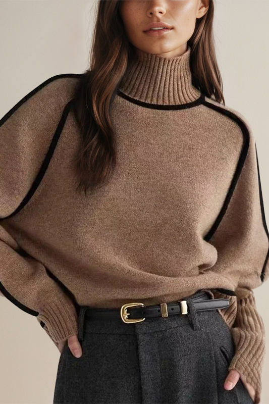 Indah Sweater | Women's Luxe Turtleneck Sweater