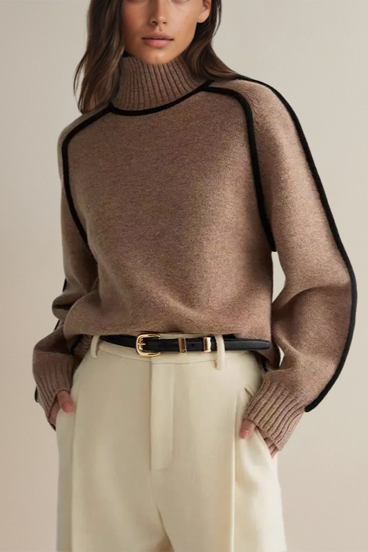 Indah Sweater | Women's Luxe Turtleneck Sweater