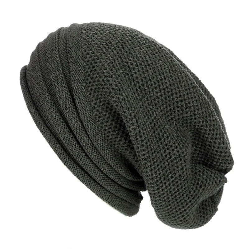 Imelda Beanie | Oversized Knit Wool Beanie for Winter Warmth