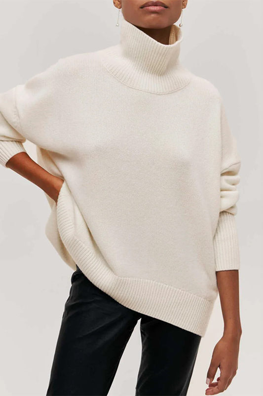 Izzy Sweater | Oversized Turtleneck Sweater