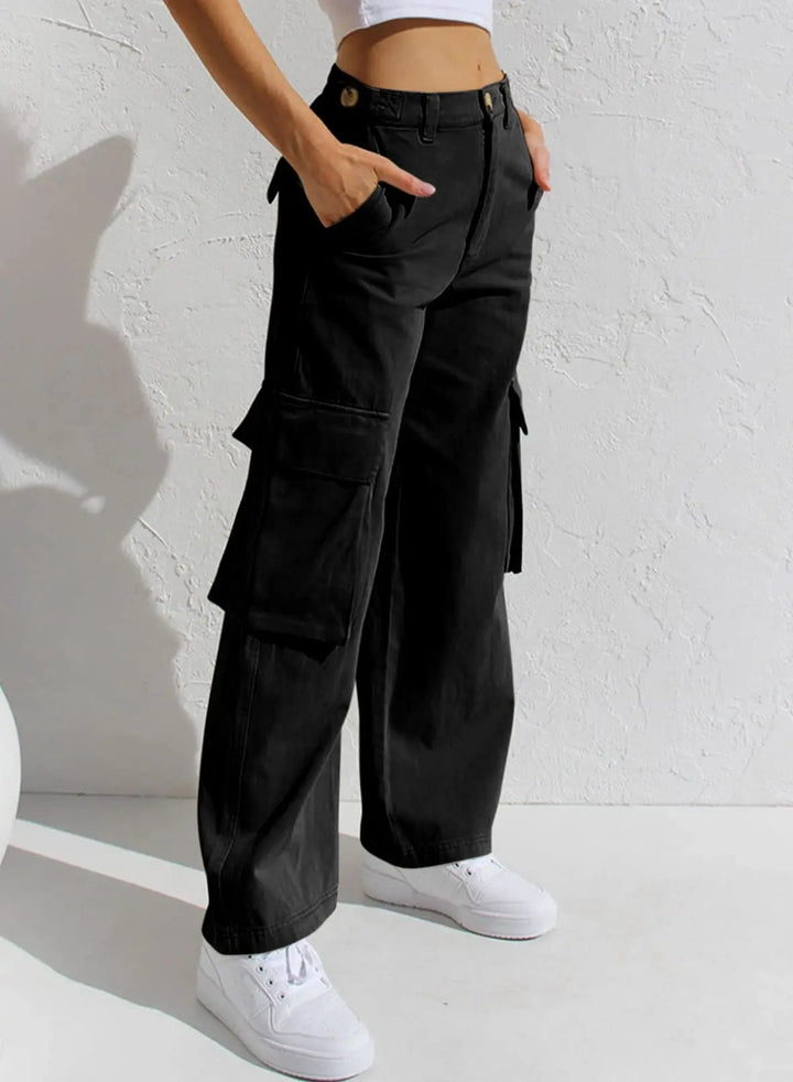 Karen Pants | Women's Baggy Cargo Pants with Multiple Pockets