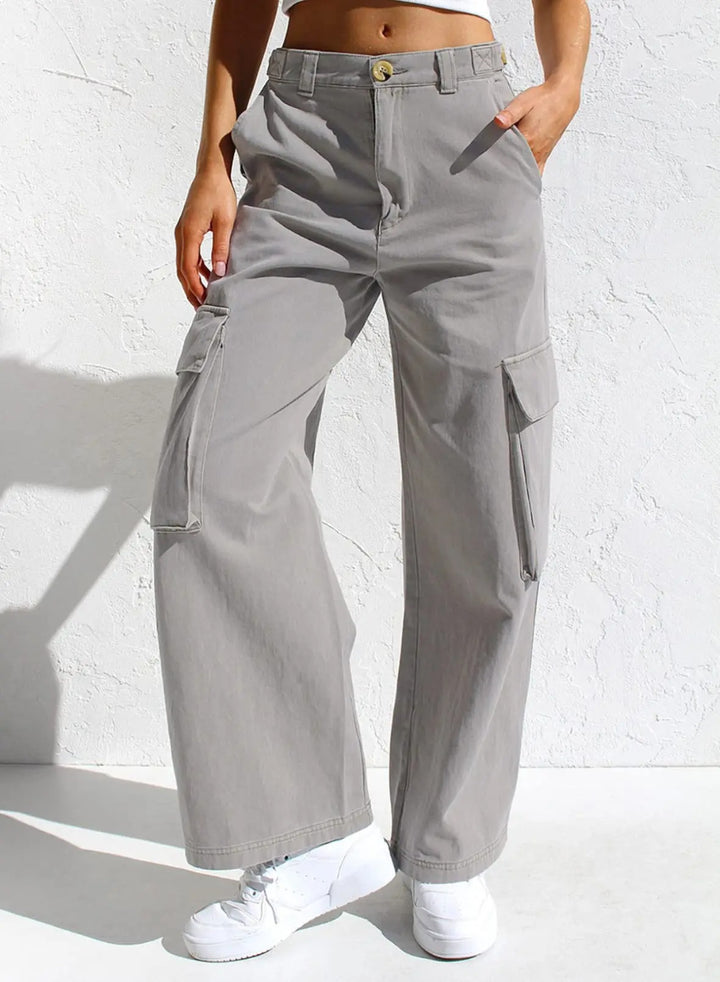 Karen Pants | Women's Baggy Cargo Pants with Multiple Pockets