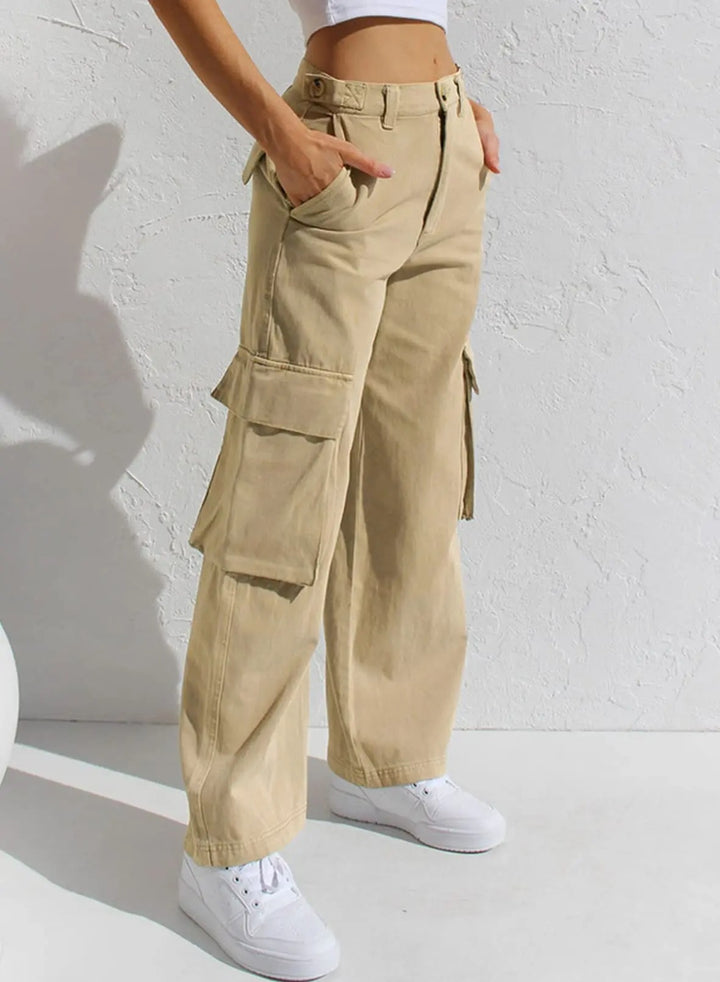 Karen Pants | Women's Baggy Cargo Pants with Multiple Pockets