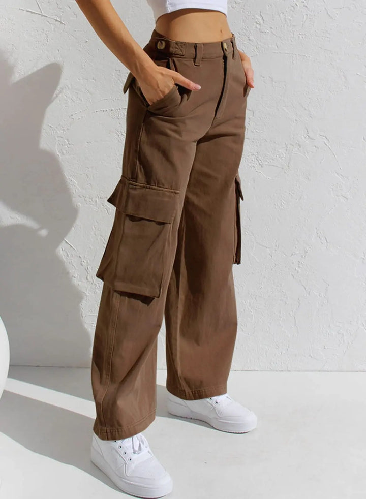 Karen Pants | Women's Baggy Cargo Pants with Multiple Pockets