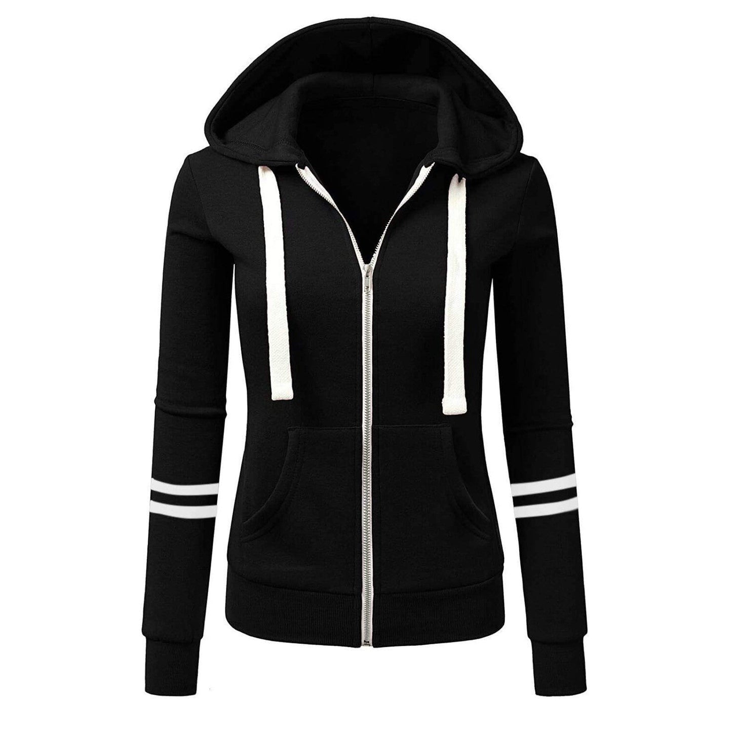 Fern Hoodie | Slim-Fit Zip-Up Hoodie Sweatshirt