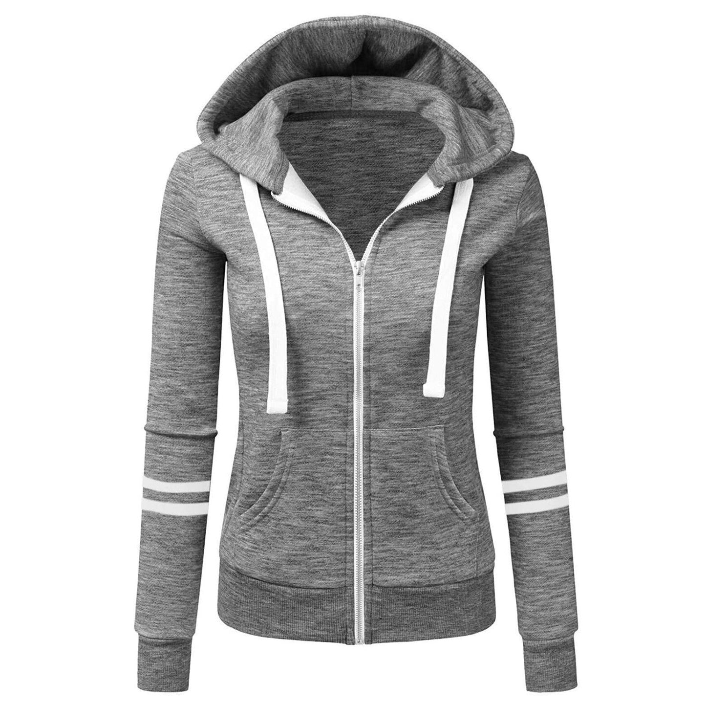 Fern Hoodie | Slim-Fit Zip-Up Hoodie Sweatshirt