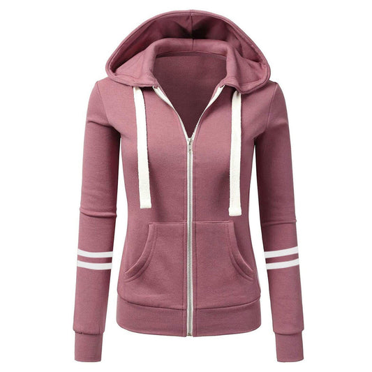 Fern Hoodie | Slim-Fit Zip-Up Hoodie Sweatshirt