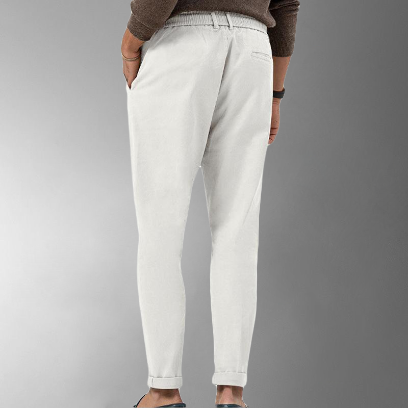 Grover Trousers | Men's Lightweight Linen Comfort Pants