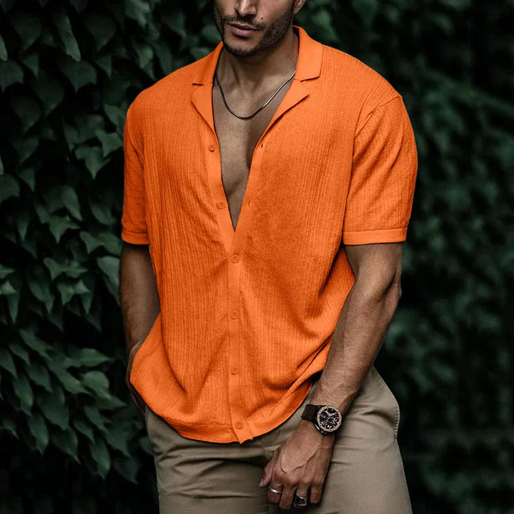 Valensio Linen Shirt | Classic Button-Down Summer Shirt for Men