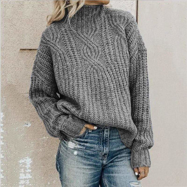 Nysia Jumper | Women's Winter Vintage Cable-Knit Jumper
