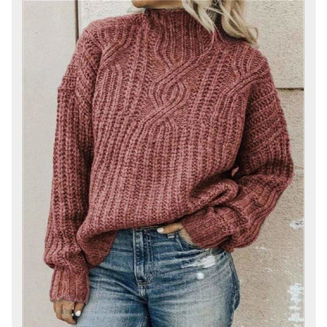 Nysia Jumper | Women's Winter Vintage Cable-Knit Jumper