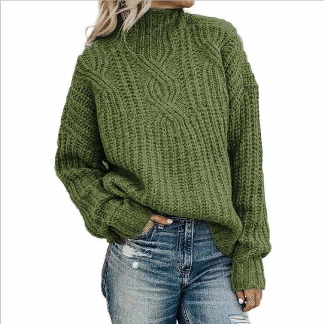 Nysia Jumper | Women's Winter Vintage Cable-Knit Jumper