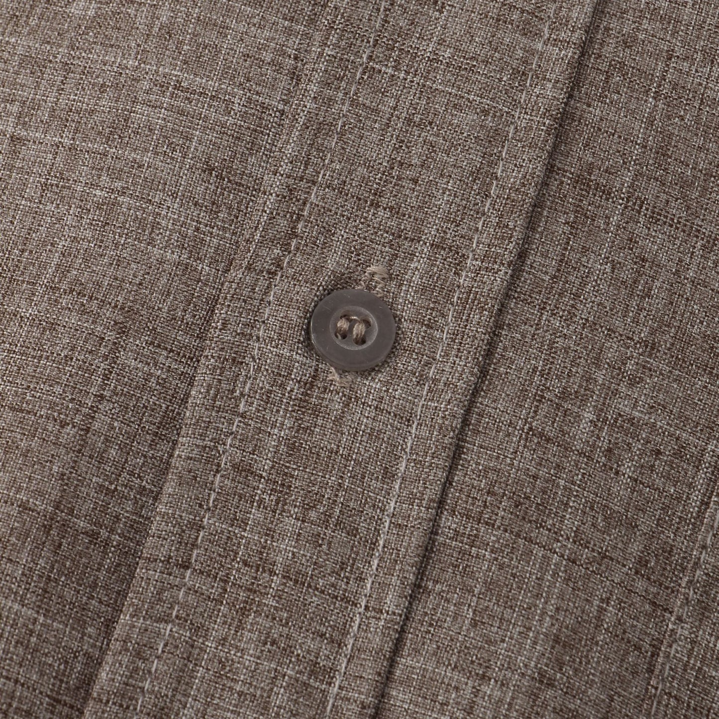 Flynn Shirt | Men’s Short-Sleeve Button-Down Shirt with Mandarin Collar and Chest Pocket