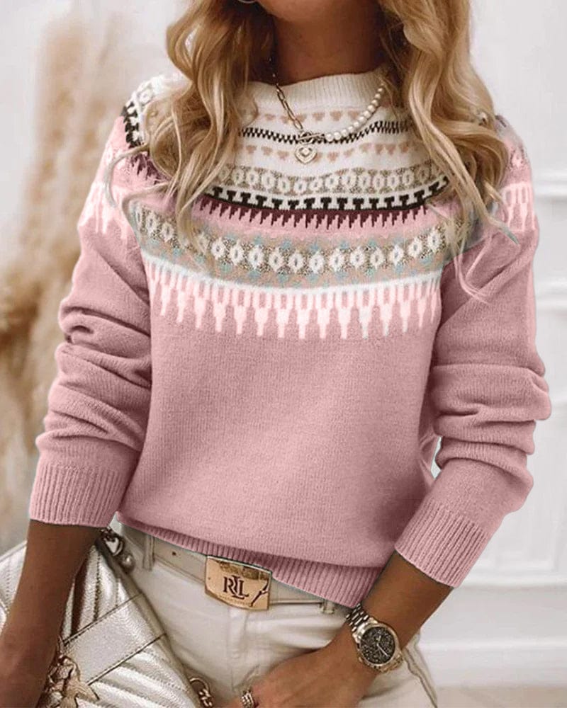 Kelly Sweater | Fair Isle Knit Winter Classic