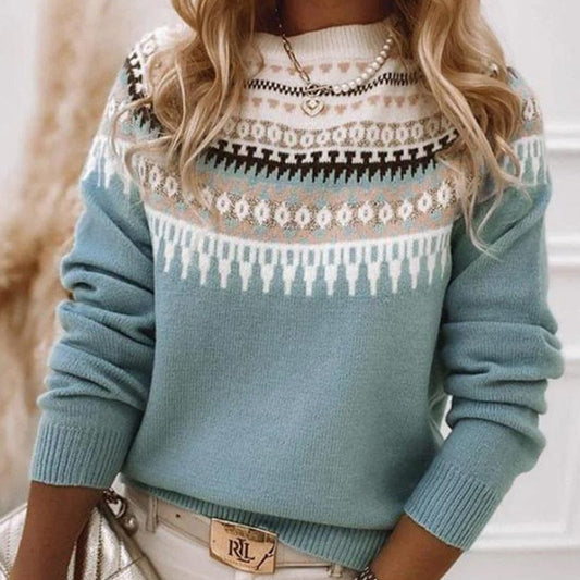 Kelly Sweater | Fair Isle Knit Winter Classic