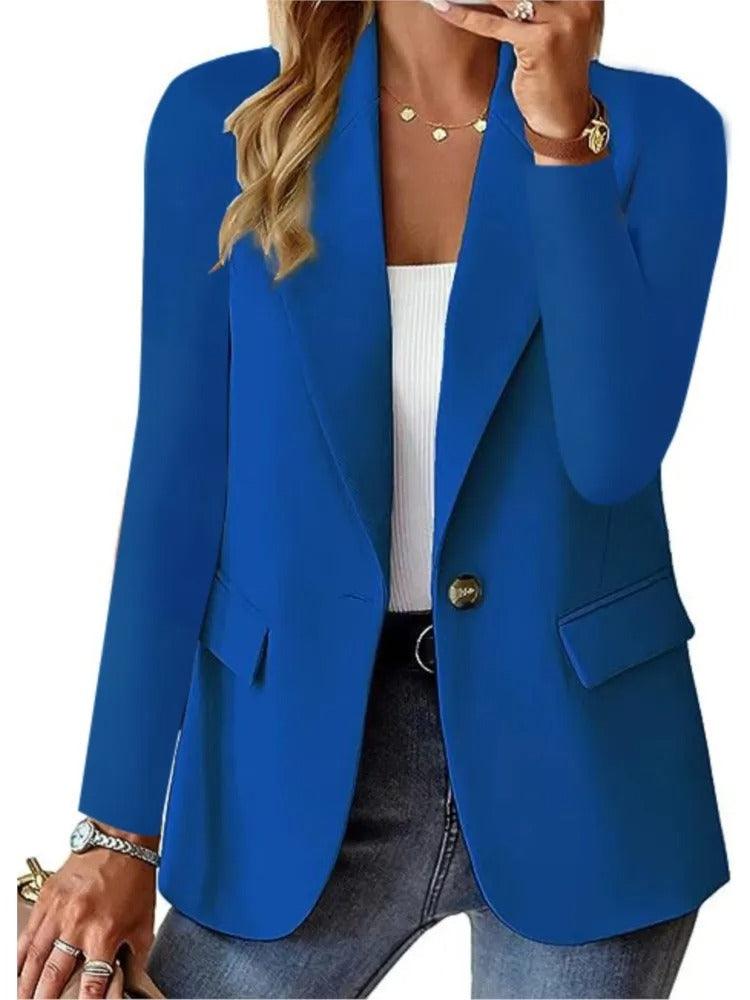 Hyacinth Blazer | Structured Double-Breasted Blazer