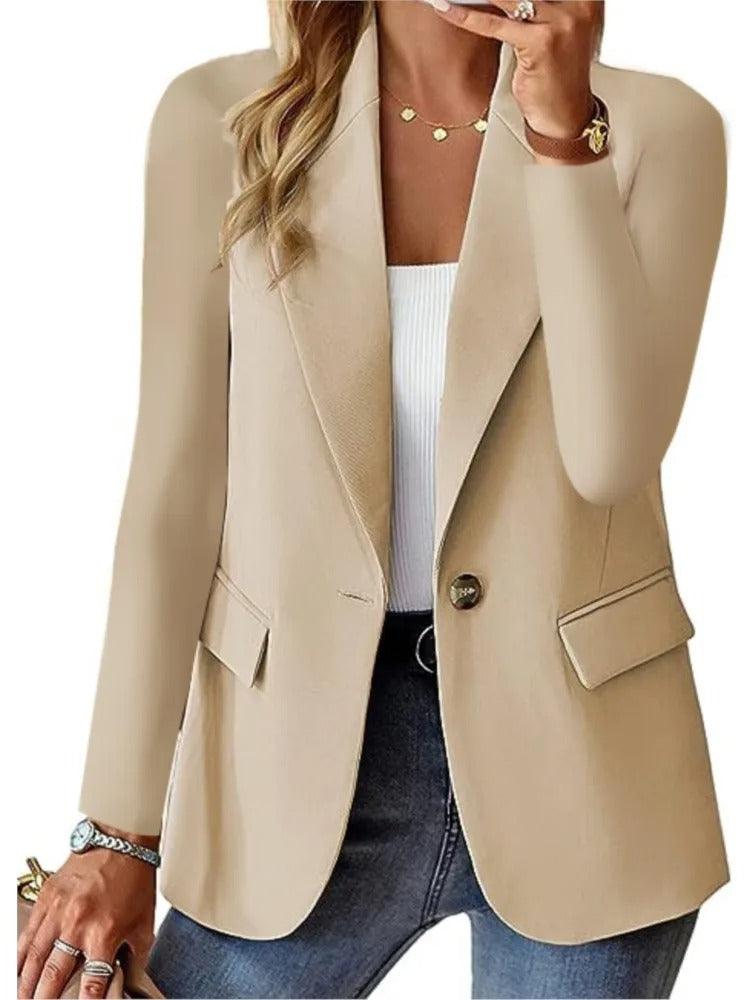 Hyacinth Blazer | Structured Double-Breasted Blazer