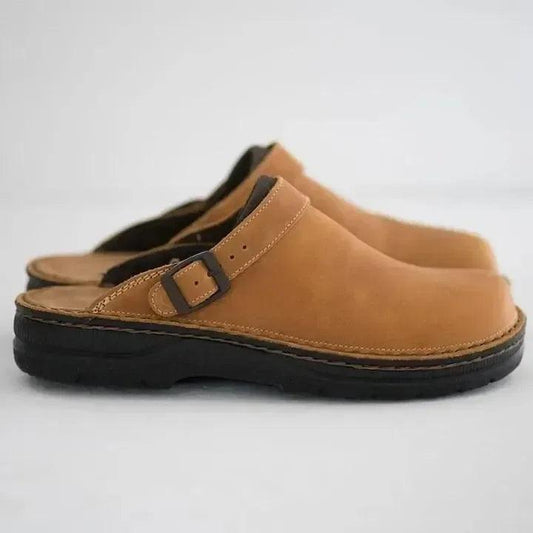 Greer Slippers | Leather Orthopedic Comfort Slippers