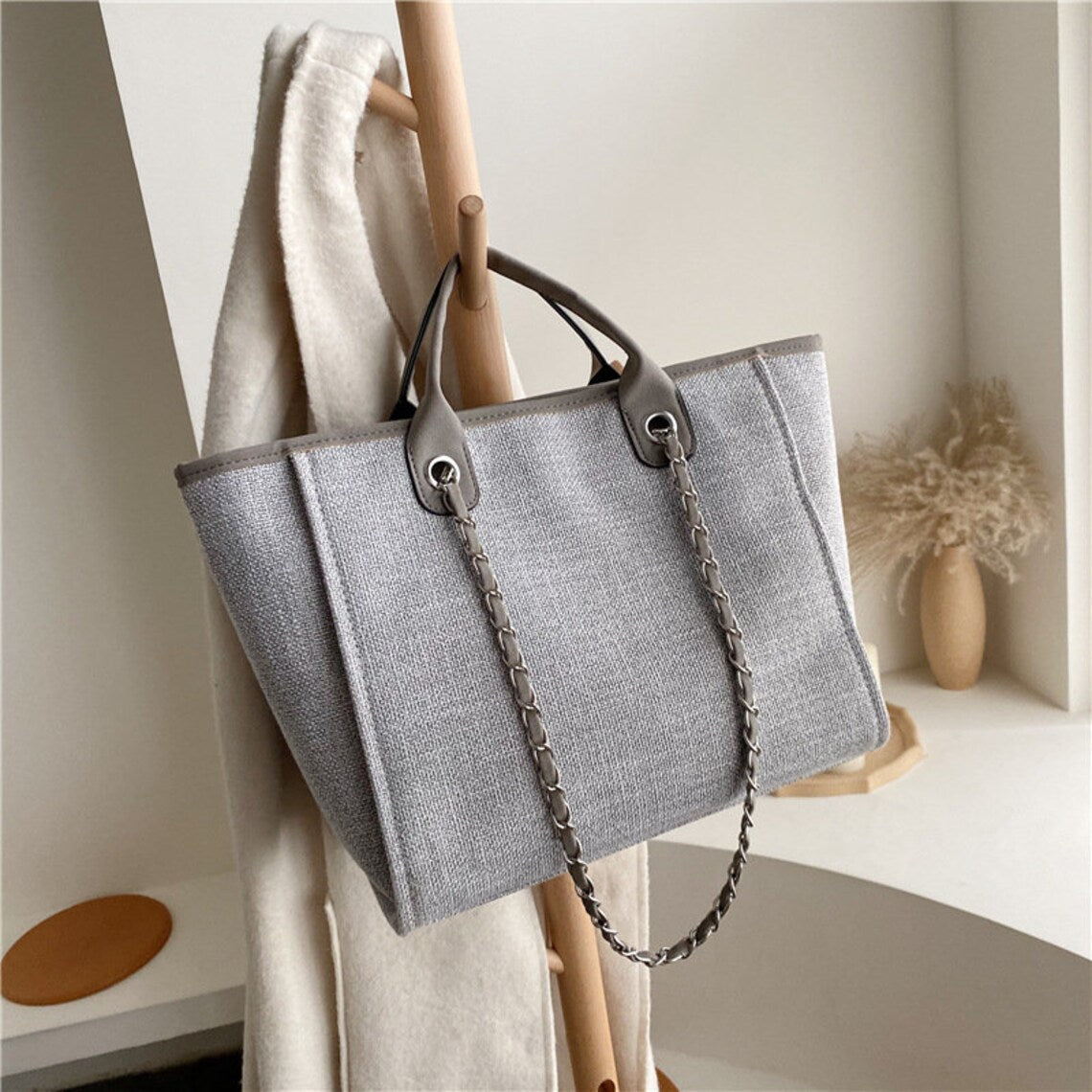 Nadia Bag | Timeless Large Fashionable Tote Bag
