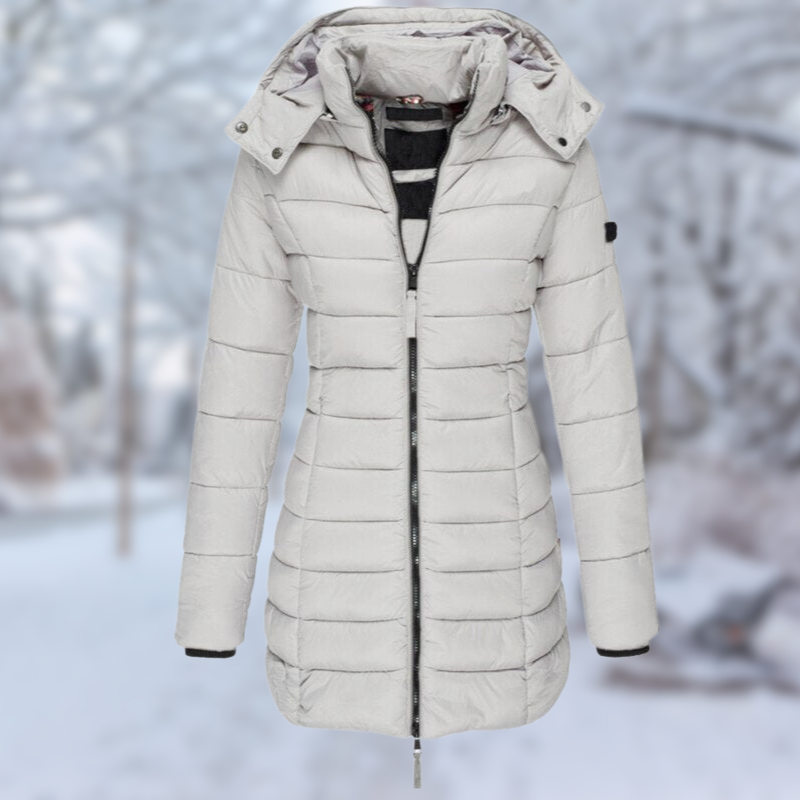 Irena Coat | Women's Stylish Mid-Length Winter Coat