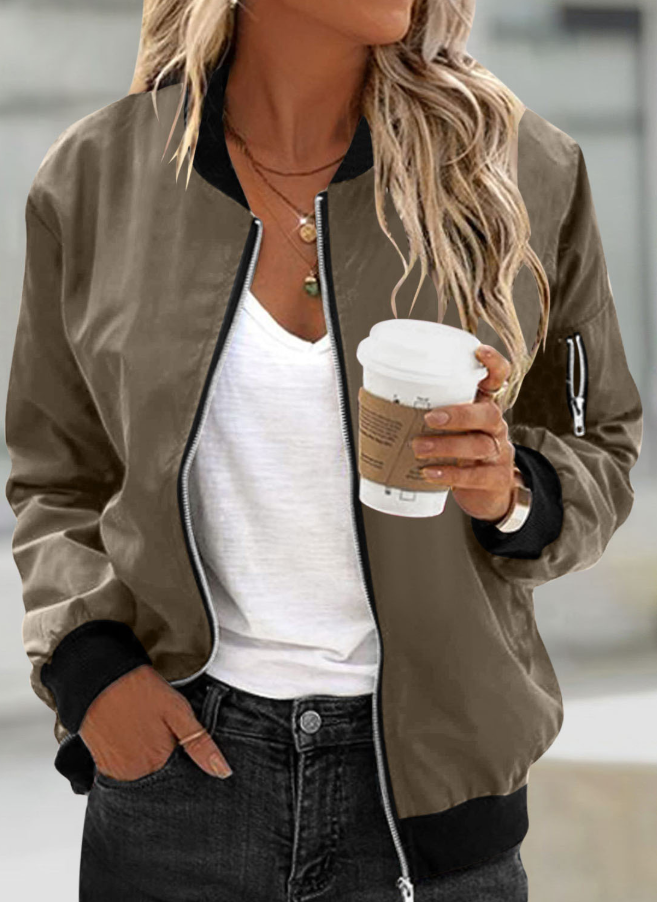 Rheanna Jacket | Women’s Autumn Classic Bomber Jacket