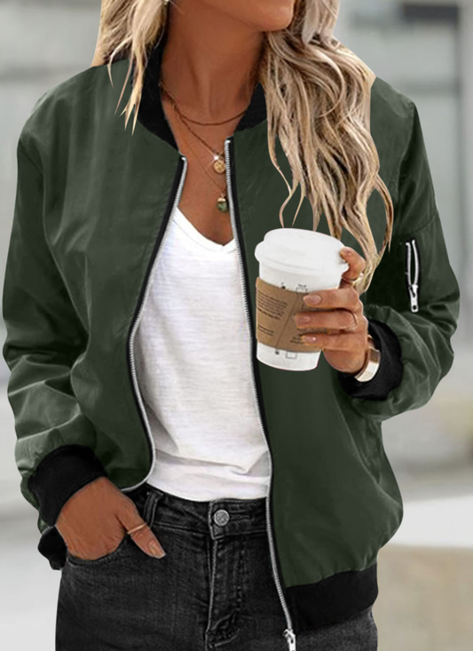 Rheanna Jacket | Women’s Autumn Classic Bomber Jacket