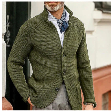 Ivan Cardigan | Men's Stylish Knit Button-Up Cardigan